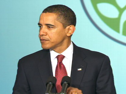 Video of Barack Obama at the stimulus implementation conference.