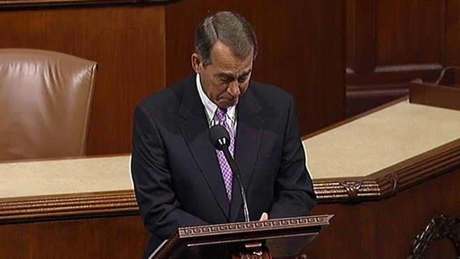 VIDEO: Speaker Boehner: 'Our Hearts Are Broken'