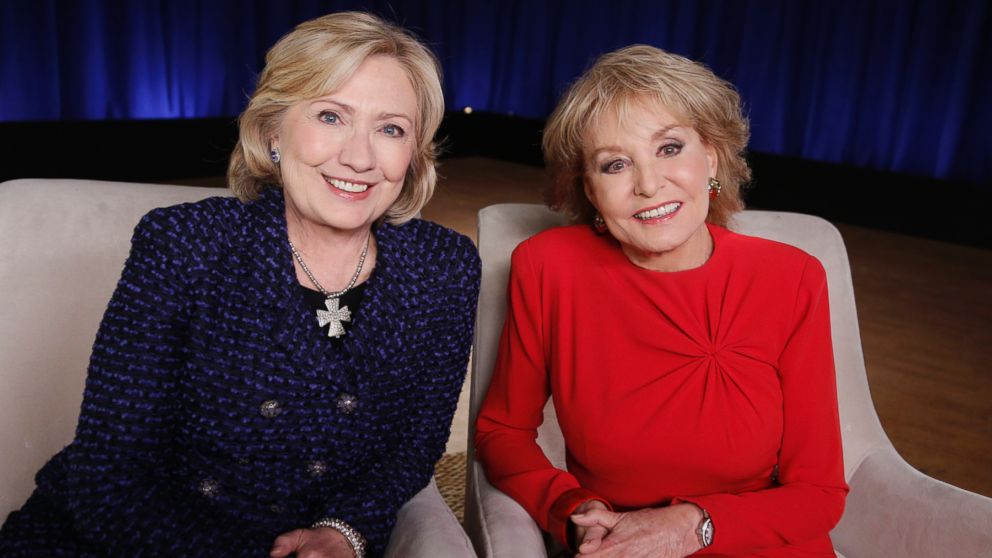 PHOTO: Hillary Clinton was named Barbara Walters Most Fascinating Person of 2013.