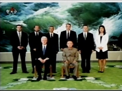 ABC News video of Bill Clinton meeting Kim Jung Il.