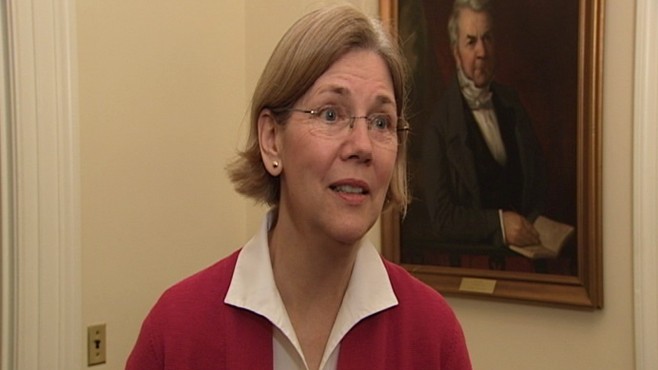 Video of Elizabeth Warren on Supreme Court pick.