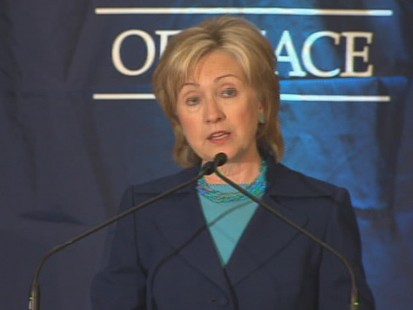 Video of Secretary Clinton on saying U.S. relations with a nuclear North Korea wont ever be normal.
