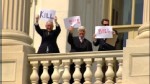 ABC News video of Tea Party protestors at the Capitol.