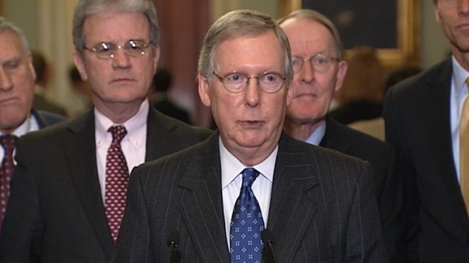 VIDEO: Mitch McConnell Seeking Health Care Repeal in Senate