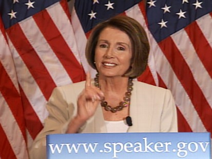 Video of House Speaker Nancy Pelosi responding to questions about the CIA controversy.