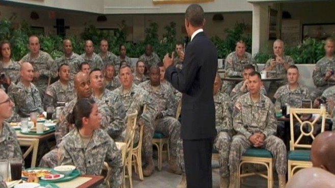 Video: President Obama remarks to troops at Ft. Bliss.