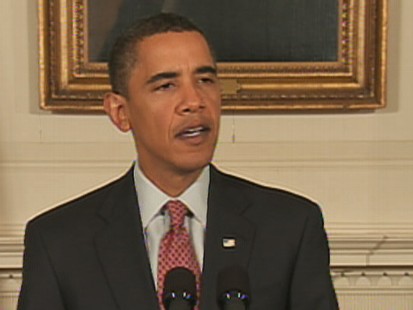 ABC News video of Obama speaking about Iran.
