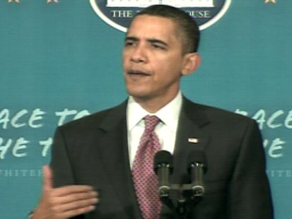 ABC News video of President Obama speaking to a Wright Middle School in Madison, Wisconsin.