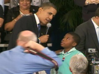 Boy to Obama: Why Do People Hate You?