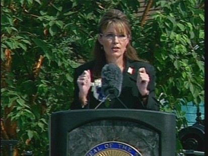 ABC News video of Sarah Palin