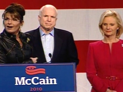 Video of Sarah Palin and John McCain on the campaign trail in Arizona.