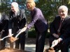 Pelosi Breaks Ground on Disabled Vets Memorial