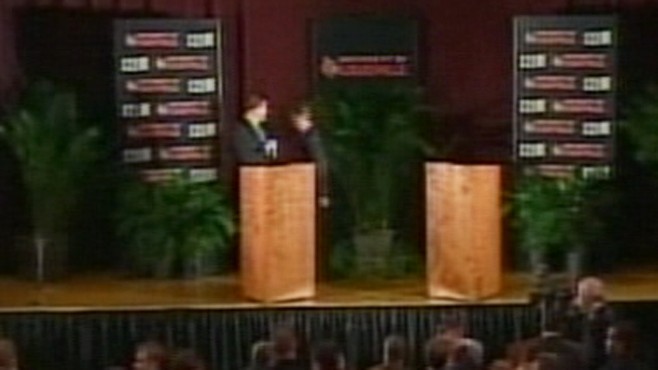 Video: Rand Paul doesn't shake opponents hand after debate.