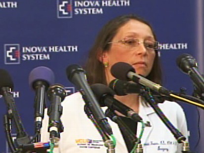 Video of hospital press conference on Senator Harry Reids wife.