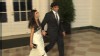 ABC News video of guests arriving at Obama State Dinner.