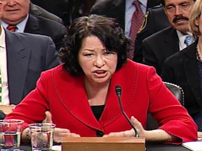 ABC News video of Sonia Sotomayor confirmation hearings.