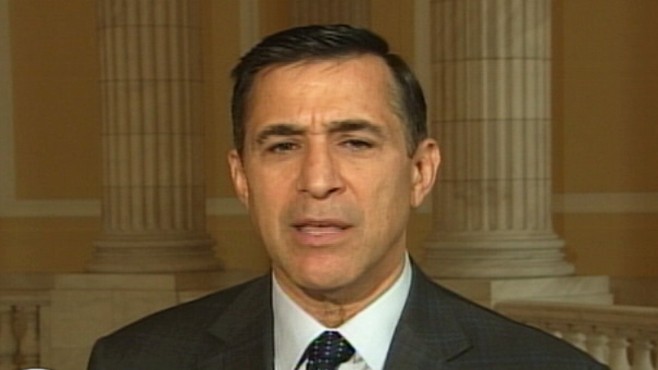 Video: Rep. Darrell Issa R-CA., on "Top Line."