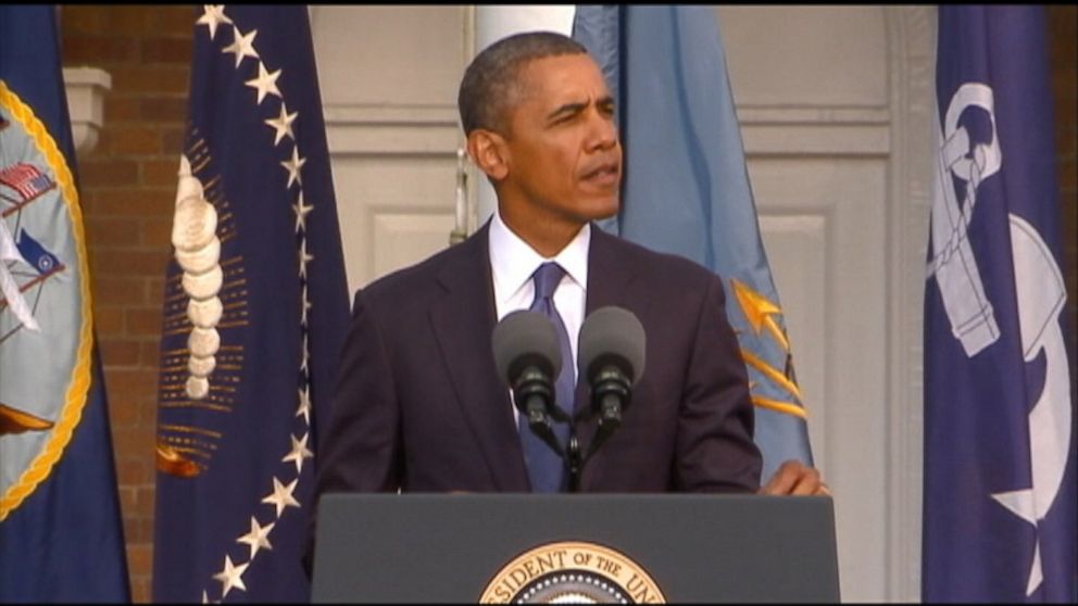 PHOTO: President Barack Obama speaks at the Navy Yard Memorial Service in Washington, Sept. 22, 2013.