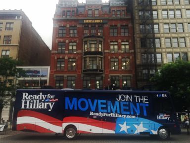 Inside the Campaign-Style Ready for Hillary Bus