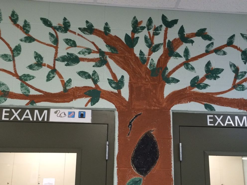 The medical examination rooms in ICEs new detention facility for moms and children crossing the border illegally are designed with kids in mind.