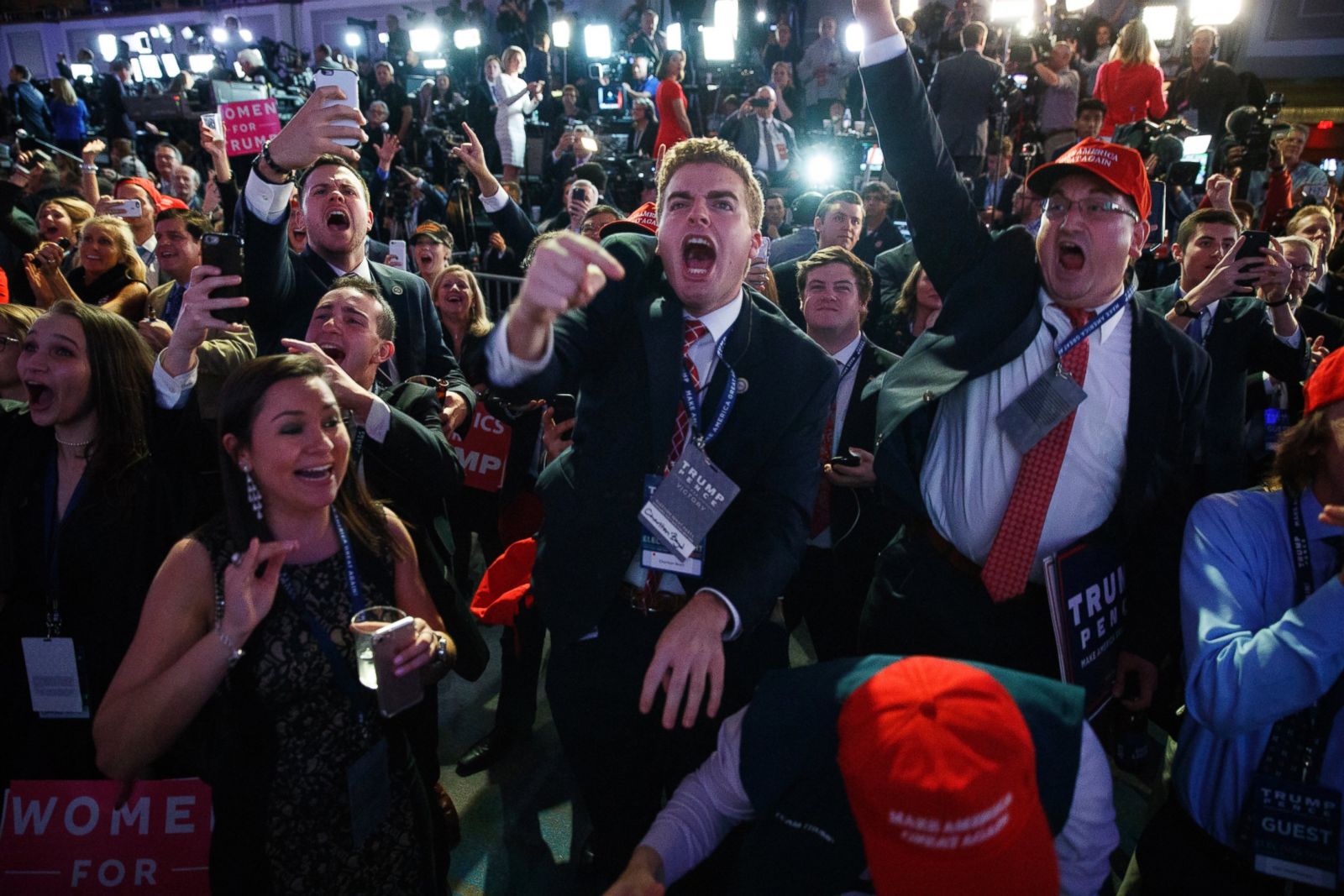 Picture Best Photos from Election Night 2016 ABC News