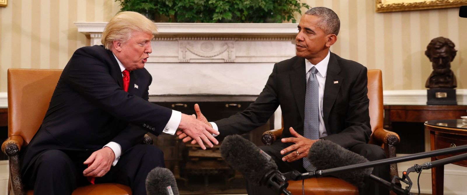 Image result for trump meet obama