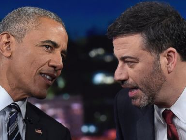 Obama Reads Trump's 'Mean Tweet' on 'Jimmy Kimmel Live'