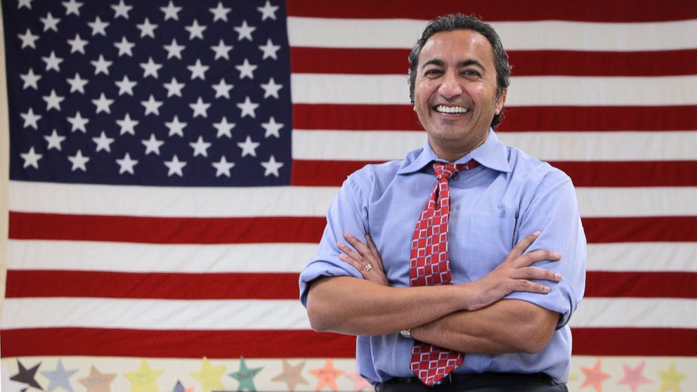 PHOTO: Rep. Ami Bera, poses for a photo at his campaign office in Elk Grove, Calif., Oct. 26, 2012.