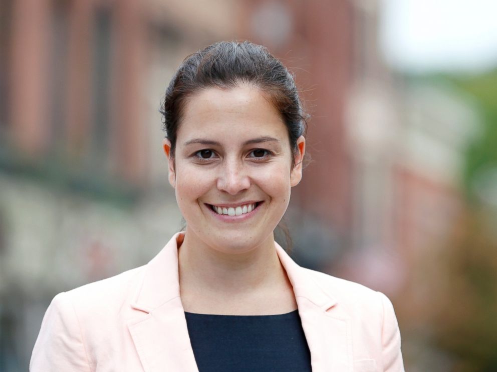 PHOTO: Republican Congressional candidate Elise Stefanik poses, Aug. 27, 2014, in Ballston Spa, N.Y.