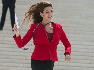 What a Mad Dash Outside the Supreme Court Looks Like