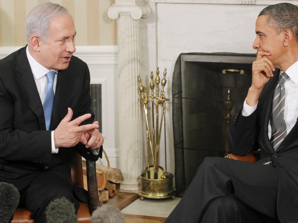 PHOTO: President Barack Obama meets with Prime Minister Benjamin Netanyahu of Israel in the Oval Office at the White House in Washington, May 20, 2011.