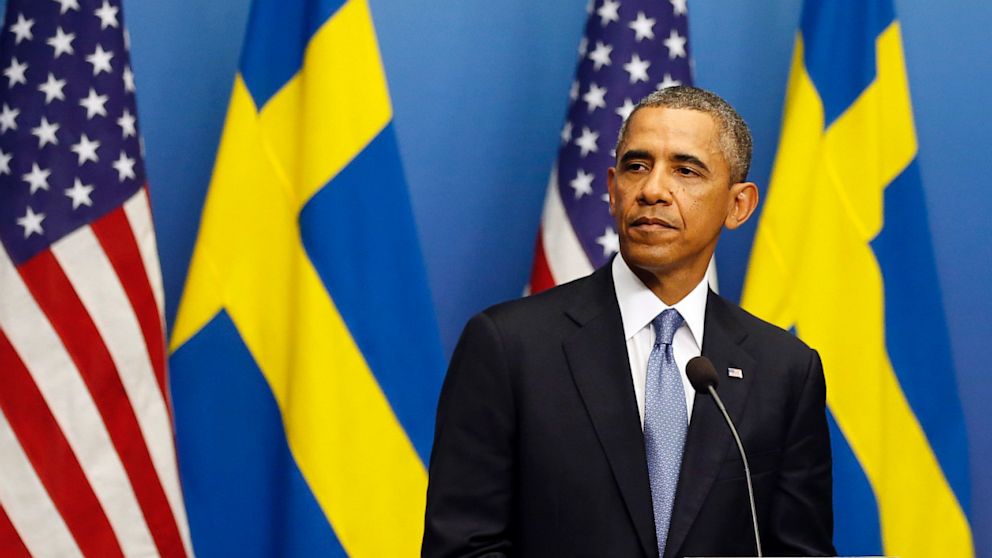PHOTO: Obama In Sweden
