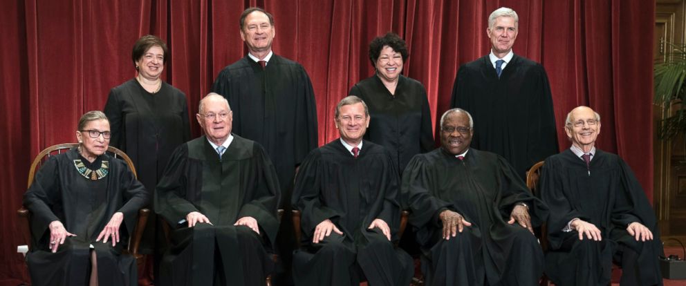 pictures of current supreme court justices