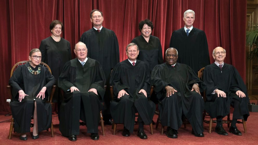 Meet the 9 sitting Supreme Court justices ABC News