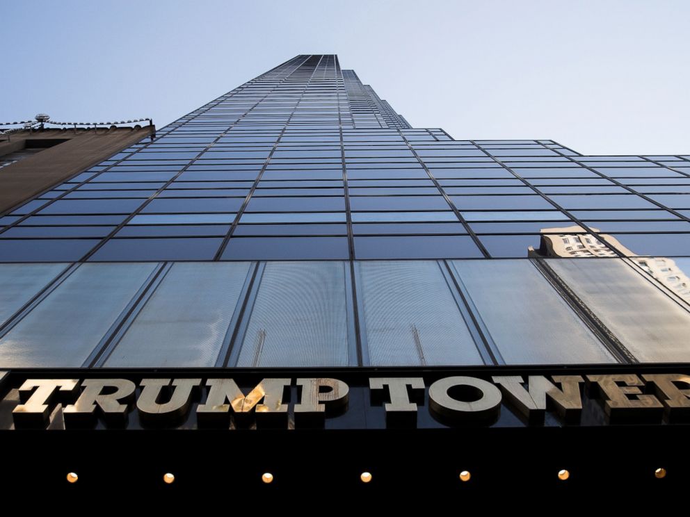 PHOTO: A view of Trump Tower on 5th Avenue, November 16, 2016 in New York City.