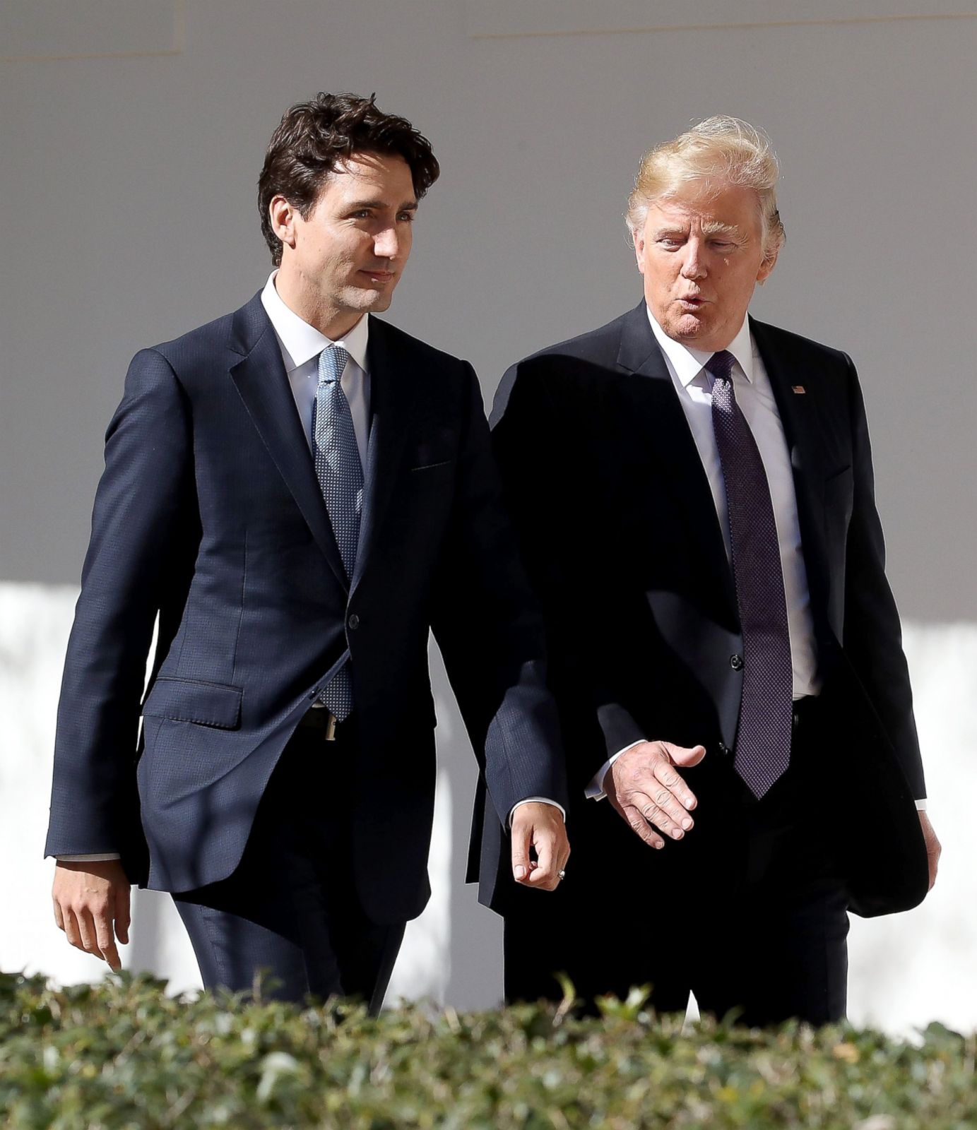 PM Trudeau Meets With President Trump Picture | Justin Trudeau Through ...