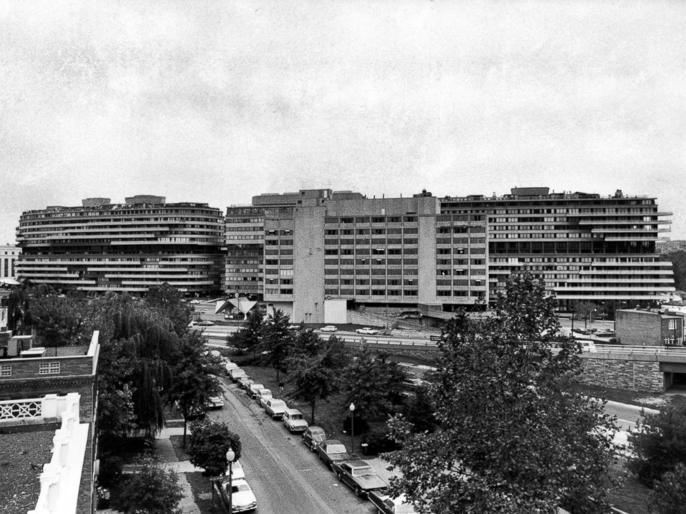 watergate 1972 hotel tape complex apartment burglary restaurant abc motel visible howard johnson oct rear center