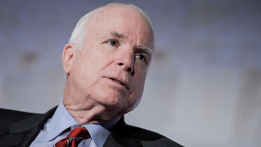 PHOTO: John McCain speaks during The Daily Beasts 2nd Annual Hero Summit, on Oct. 10, 2013 in Washington.