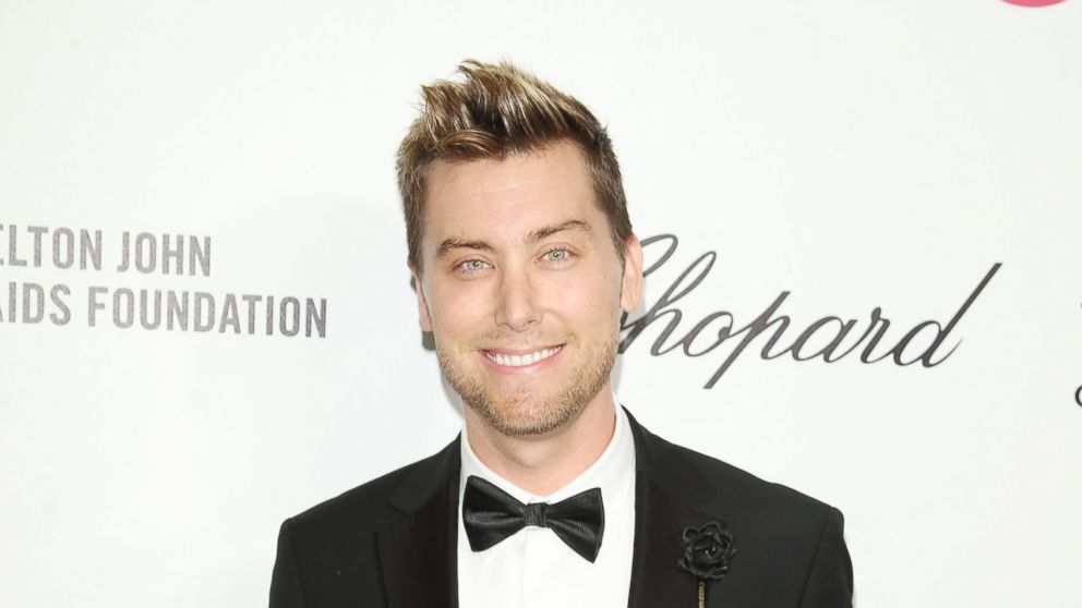 PHOTO: Lance Bass arrives at the 22nd Annual Elton John AIDS Foundations Oscar viewing party held on March 2, 2014.