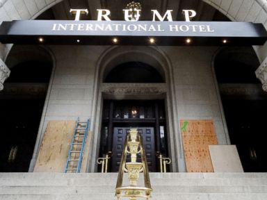 Donald Trump's New DC Hotel Vandalized With 'Black Lives Matter' Graffiti