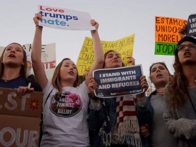 Trump Tweets Protesters 'Unfair' Amid Second Night of Rallies