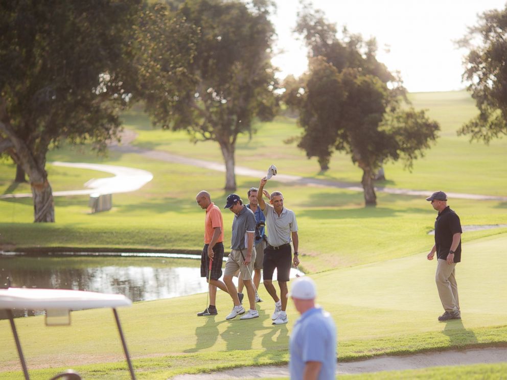 Inside Obama's WeddingCrasher Moment on San Diego Golf Course ABC News