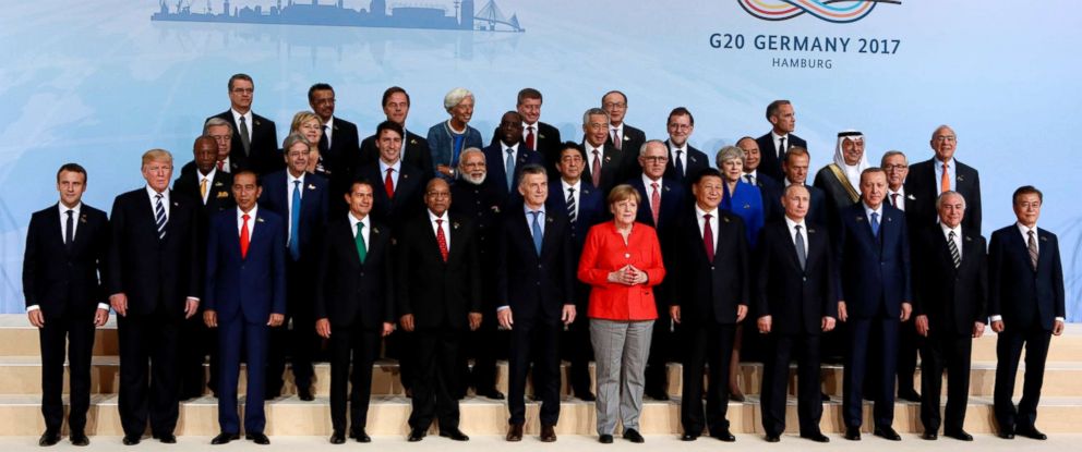 World Leaders Gather For G 20 Group Photo Abc News
