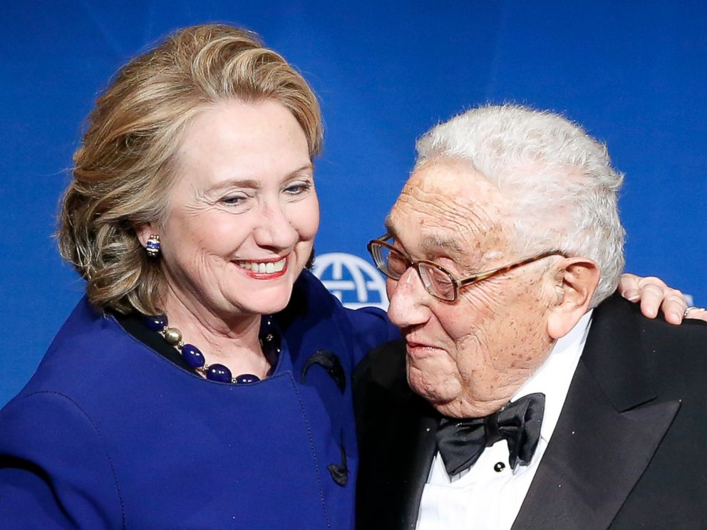 Image result for kissinger hillary