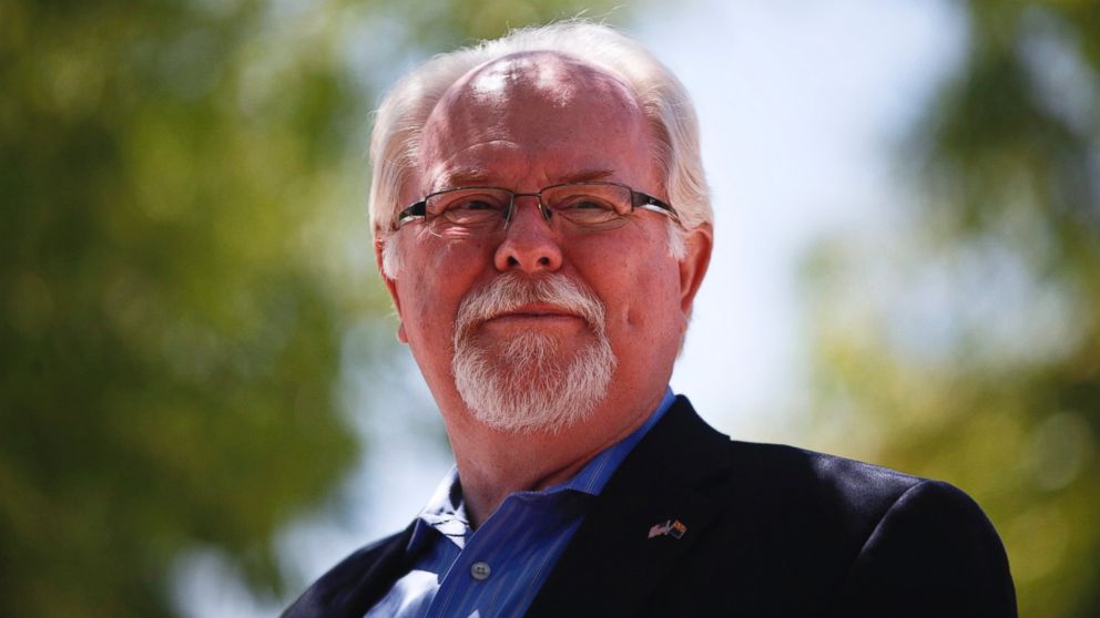 PHOTO: Democrat Ron Barber, former aide to Gabrielle Giffords and currently running for her former post, is seen at a voting center at St. Cyrils Catholic Church in Tucson, Ariz., June 12, 2012.