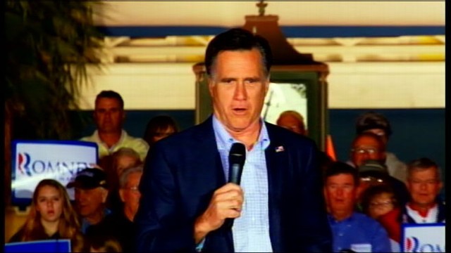 VIDEO: Presidential hopeful belts out patriotic song during Florida rally.