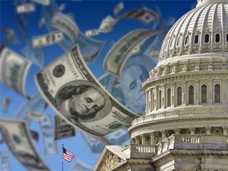 Nearly half of the nation's House and Senate candidates raised $1 million or more in contributions for the 2008 election, about two-thirds more than a decade ago, campaign-finance reports show.