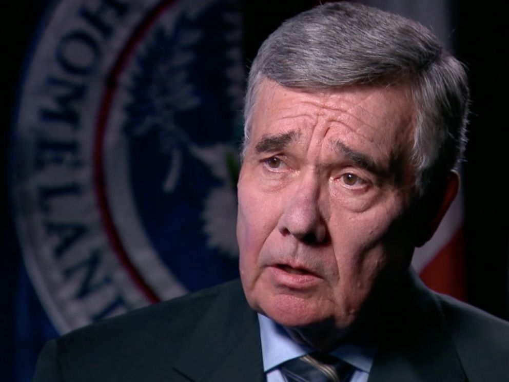 PHOTO: Gil Kerlikowske, the commissioner of Customs and Border Protection during the Obama Administration, seen in an interview with ABC News on Jan. 17, 2017.