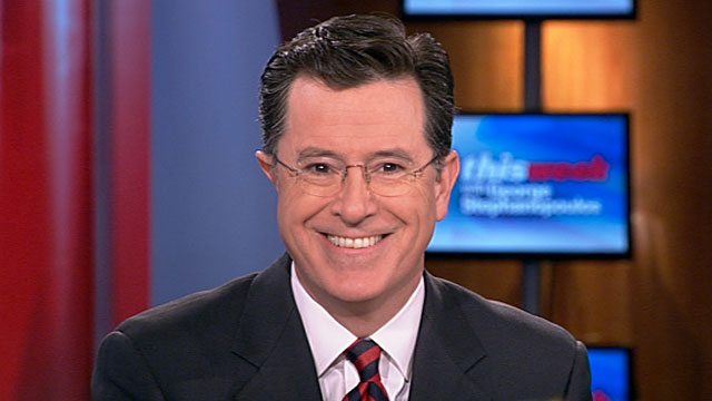 PHOTO: Interview with Stephen Colbert
