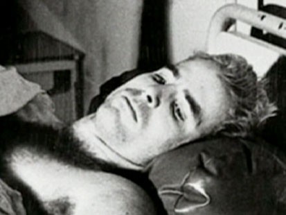 A picture of John McCain as a p.o.w.